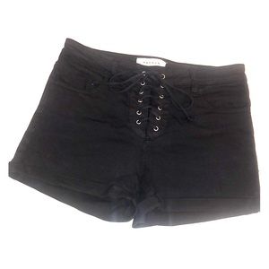 PacSun lace up shorts